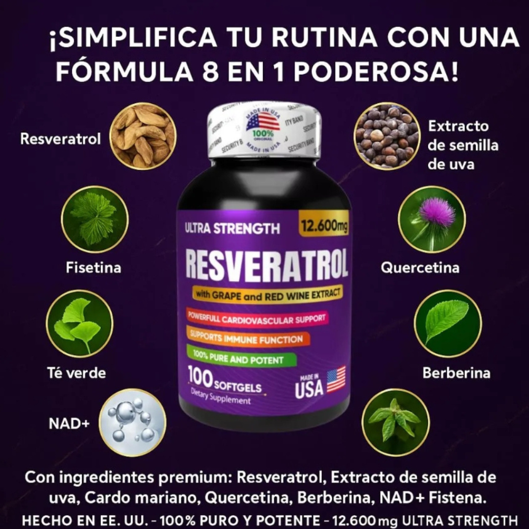 Combo Mente & Cuerpo™ – Resveratrol + Ashwagandha