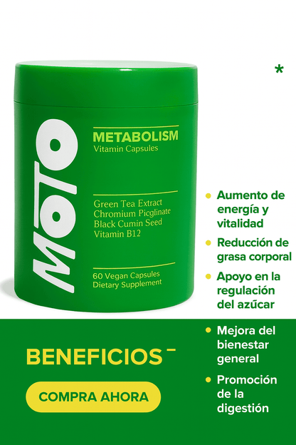 MOTO - Activa tu metabolismo. Mantén tu energía constante.