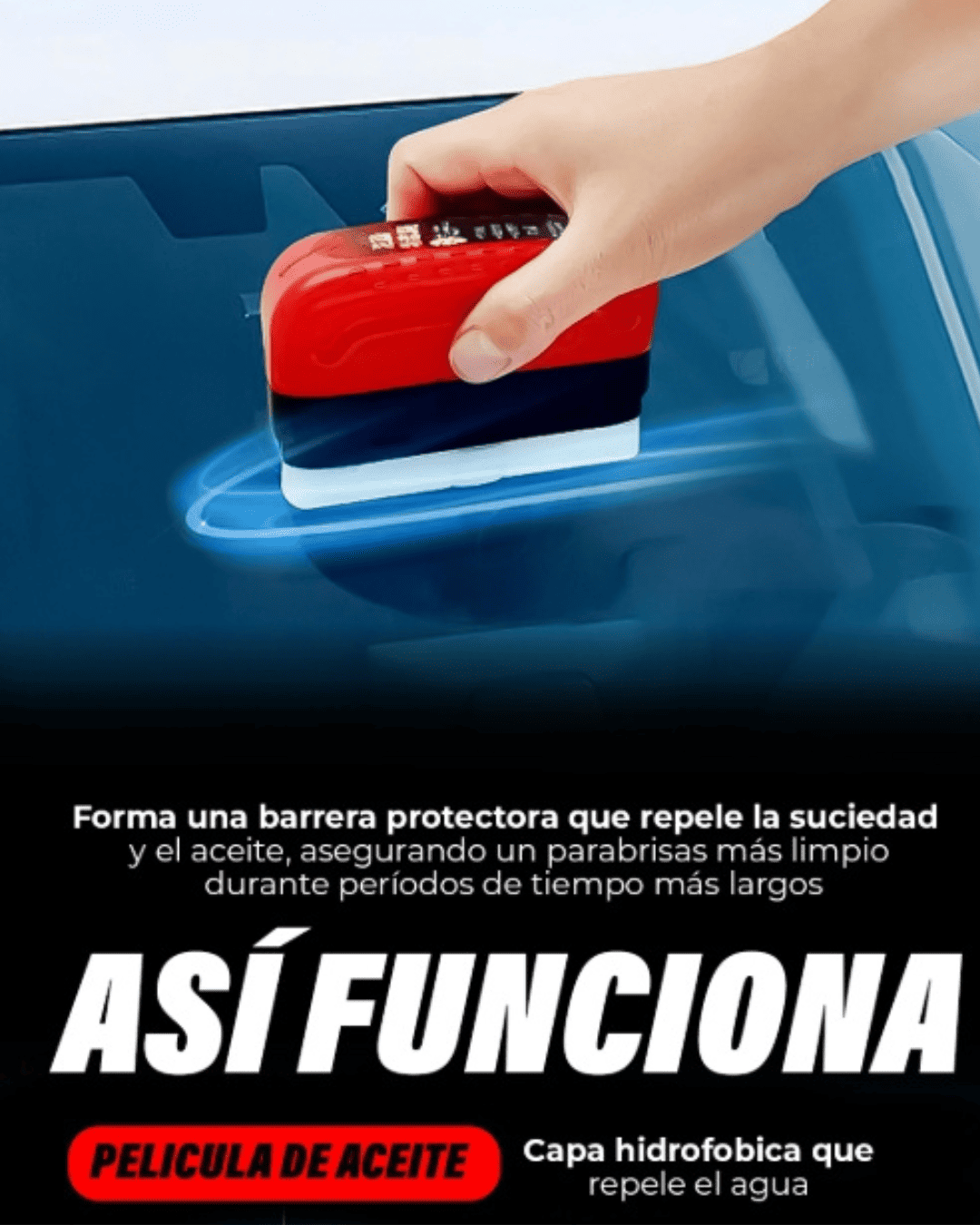 Super Clean™ - Vidrio limpio en 10 segundos, sin marcas, sin rayones