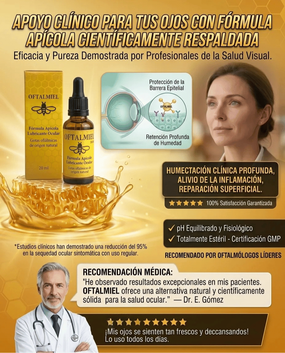 Gotas Oftamiel - Alivio Instantáneo y Mejora de Cataratas