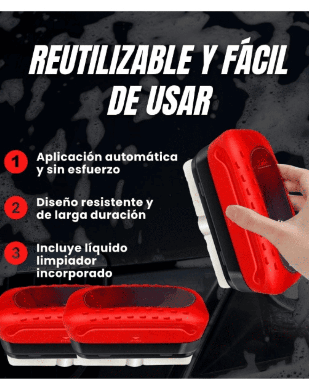 Super Clean™ - Vidrio limpio en 10 segundos, sin marcas, sin rayones