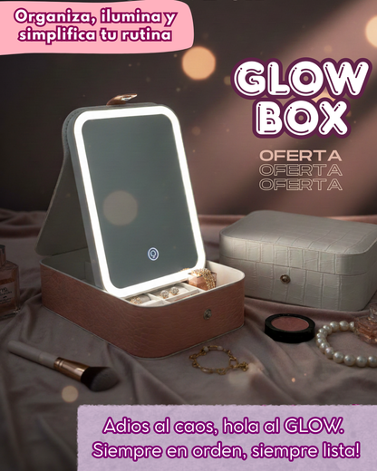Glow Box - Joyero Maquillador con luz