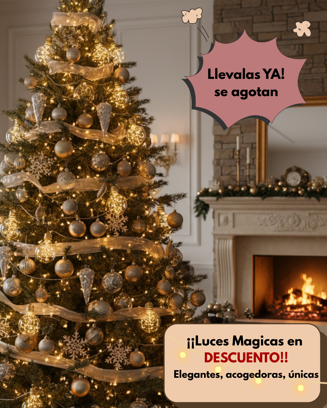 LuzMágica™ Deluxe — Bombillos LED Decorativos de Lujo