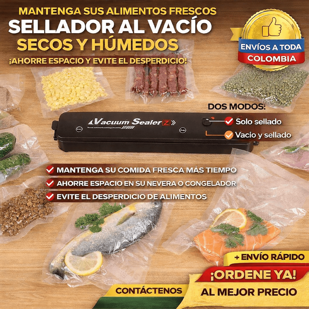 FreshSeal™ Pro — Selladora al Vacío Profesional