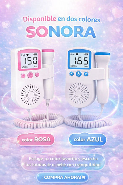 Sonora: Monitor Fetal Inalámbrico para la Tranquilidad de Mamá + GARANTIA 30 DIAS