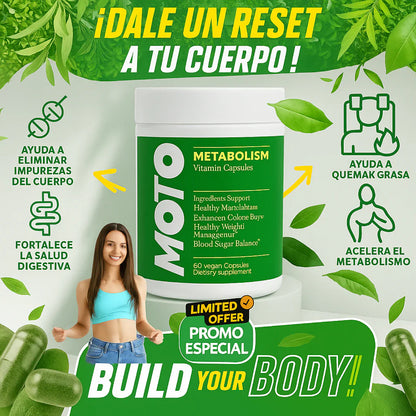 MOTO - Activa tu metabolismo. Mantén tu energía constante.