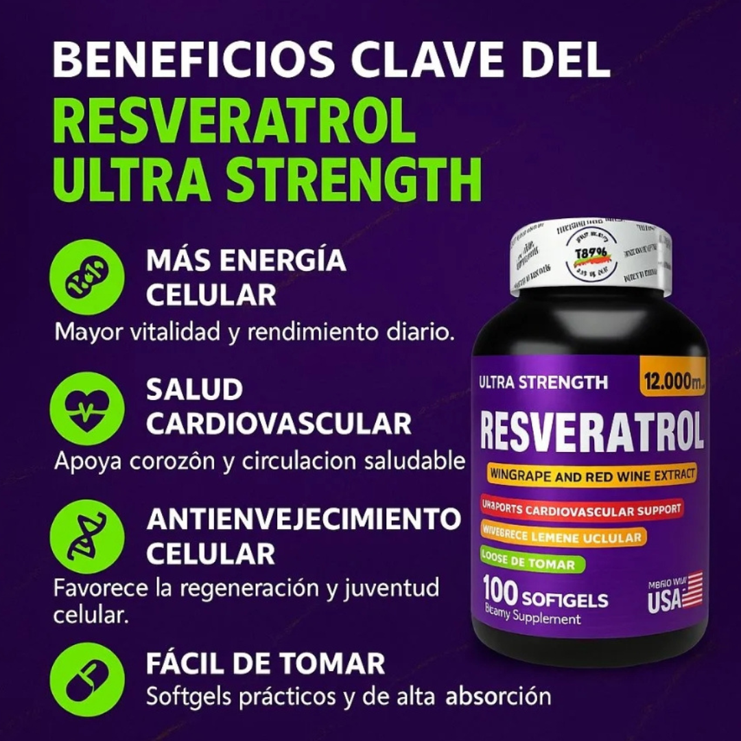 Combo Mente & Cuerpo™ – Resveratrol + Ashwagandha