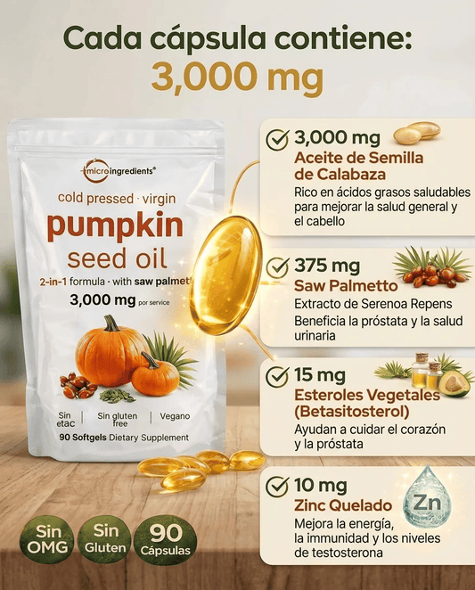 Semillas de Calabaza Premium - Cuida tu salud