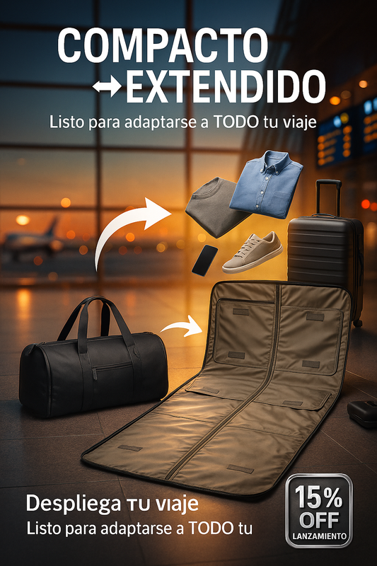 PACK ME - Bolso Expandible/Plegable