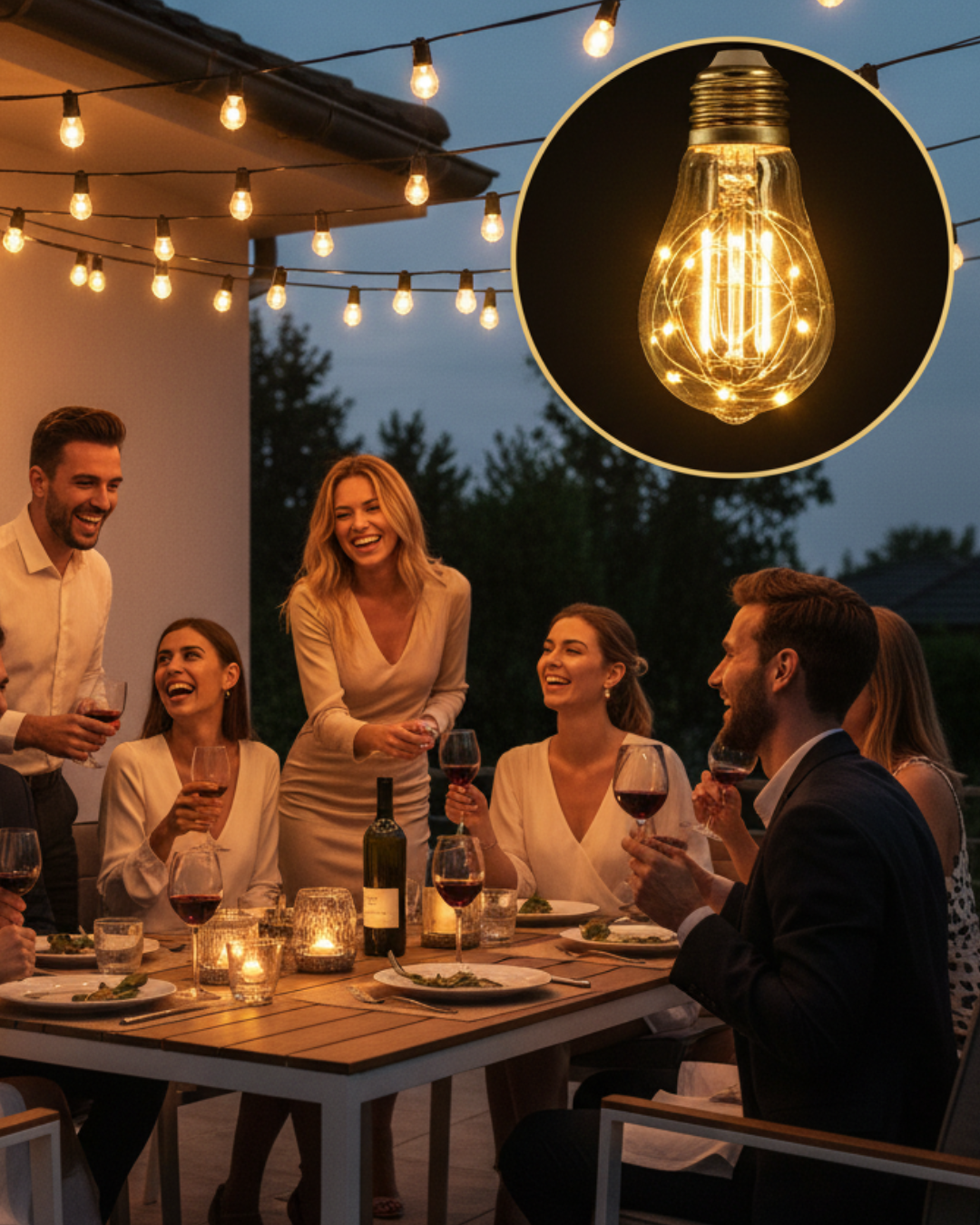LuzMágica™ Deluxe — Bombillos LED Decorativos de Lujo