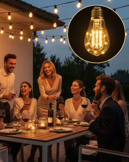 LuzMágica™ Deluxe — Bombillos LED Decorativos de Lujo