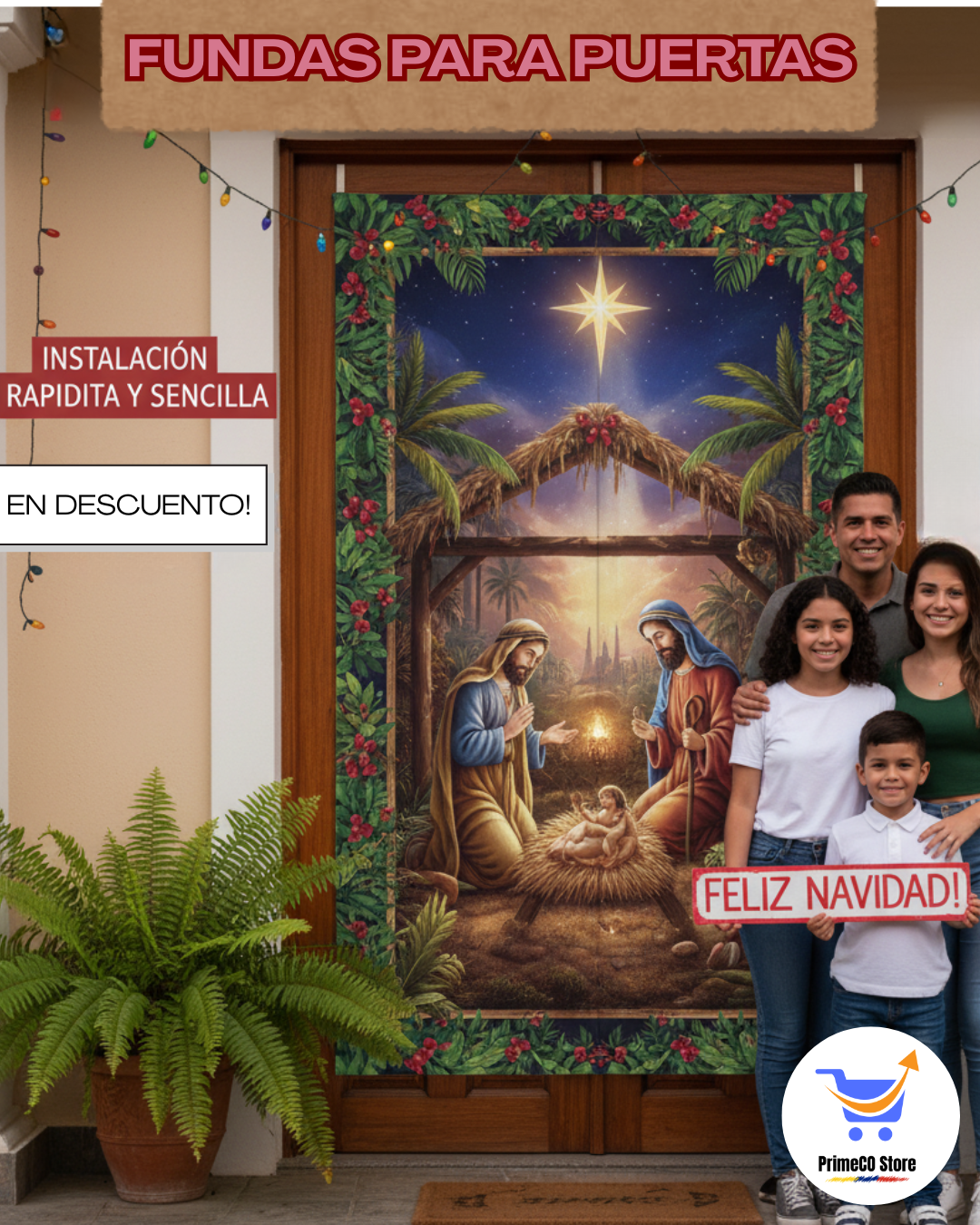 Fundas Navideñas Para Puerta